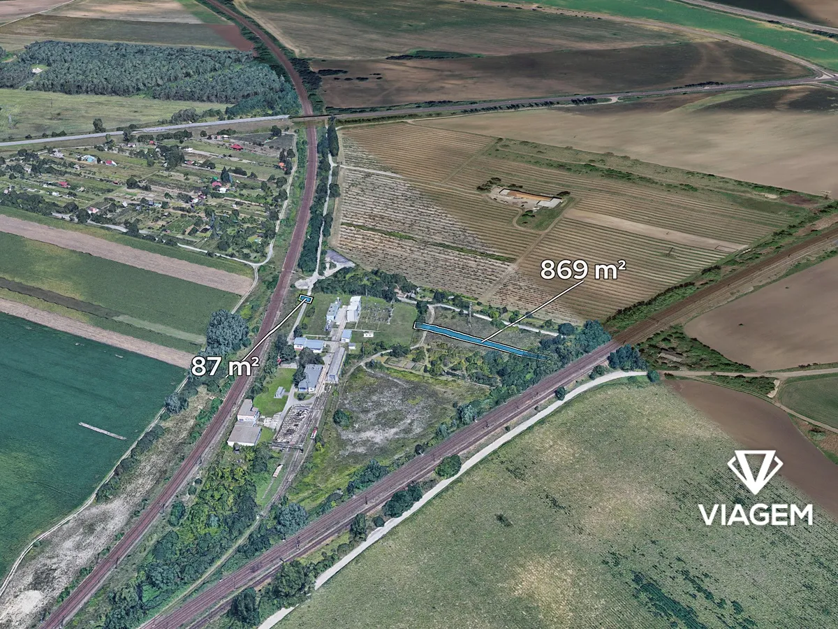 Prodej pole 956 m²